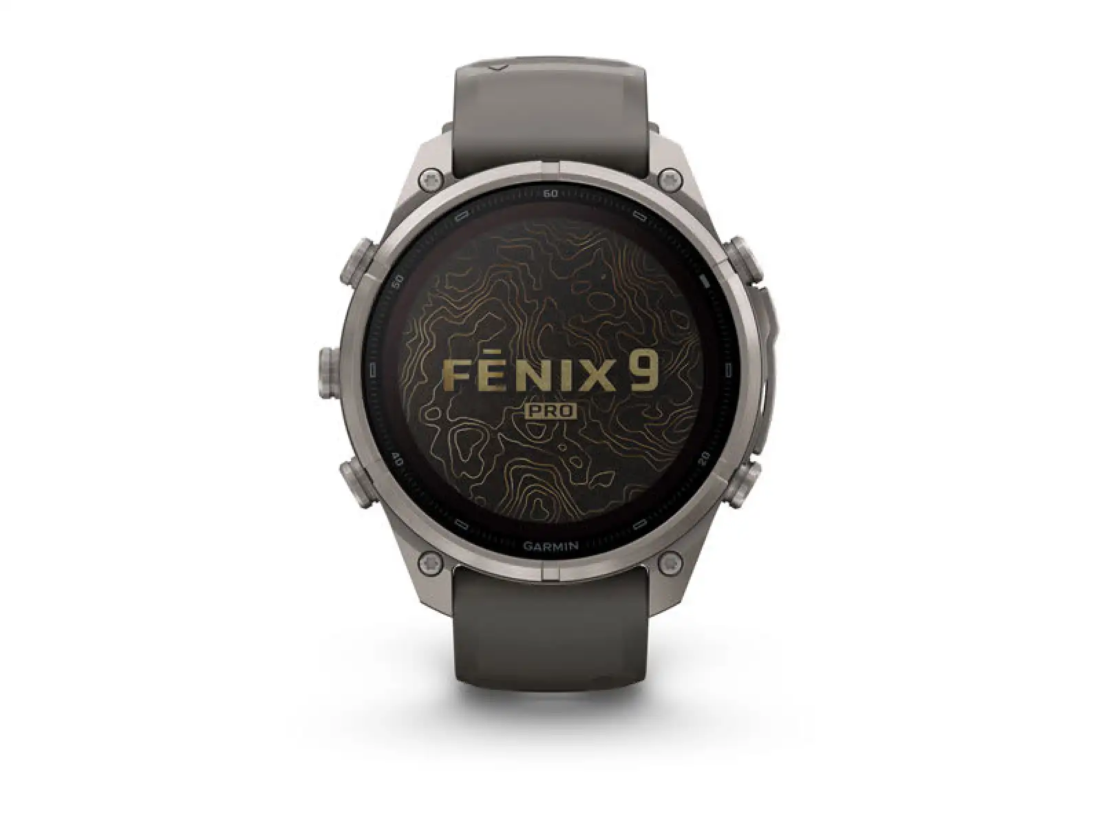 Garmin Fénix 9 Pro inReach Solar 47 mm Tytan Pebble Gray/Silver Gray