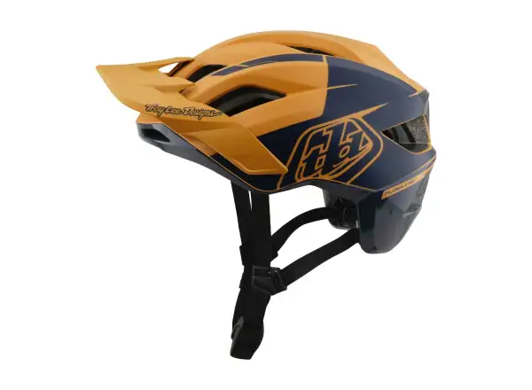 Troy Lee Designs Flowline SE MIPS kask Hydro Mustard / Black Iris