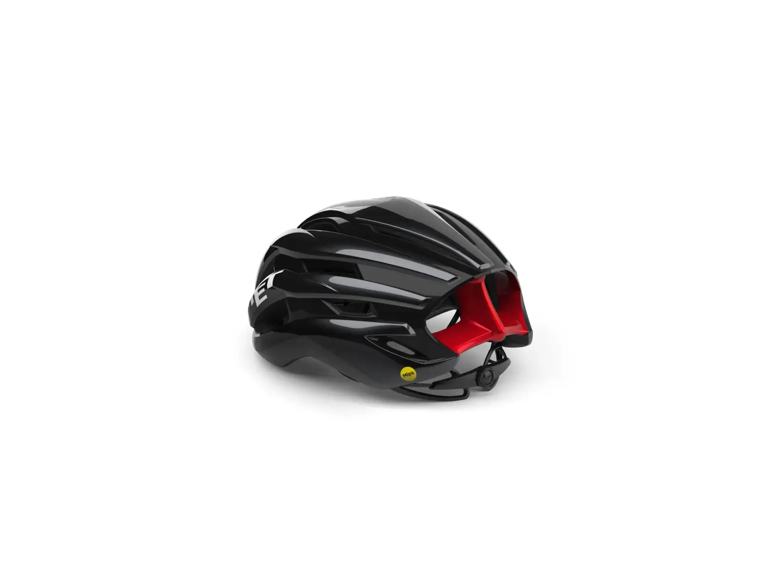 MET Trenta MIPS kask rowerowy czarna/czerwona