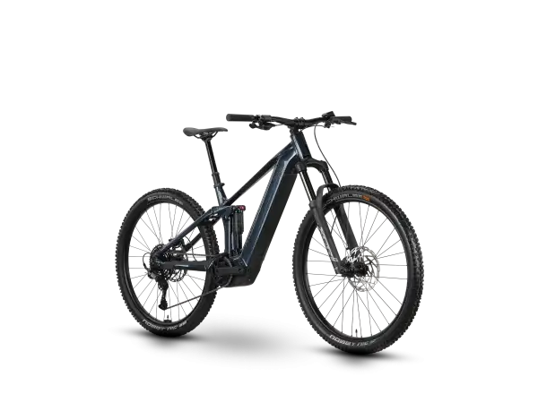 Raymon Korak Comp steelblue/taupe rower elektryczny z pełnym zawieszeniem