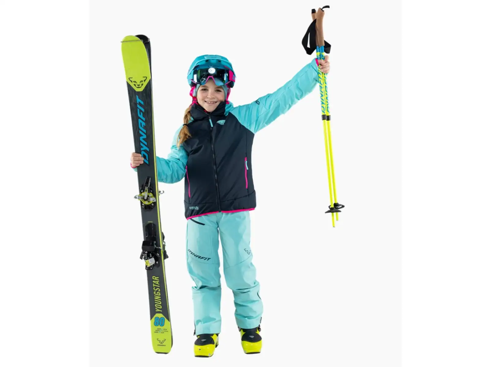 Dynafit Youngstar Infinium Insulation dziecięca kurtka Marine Blue