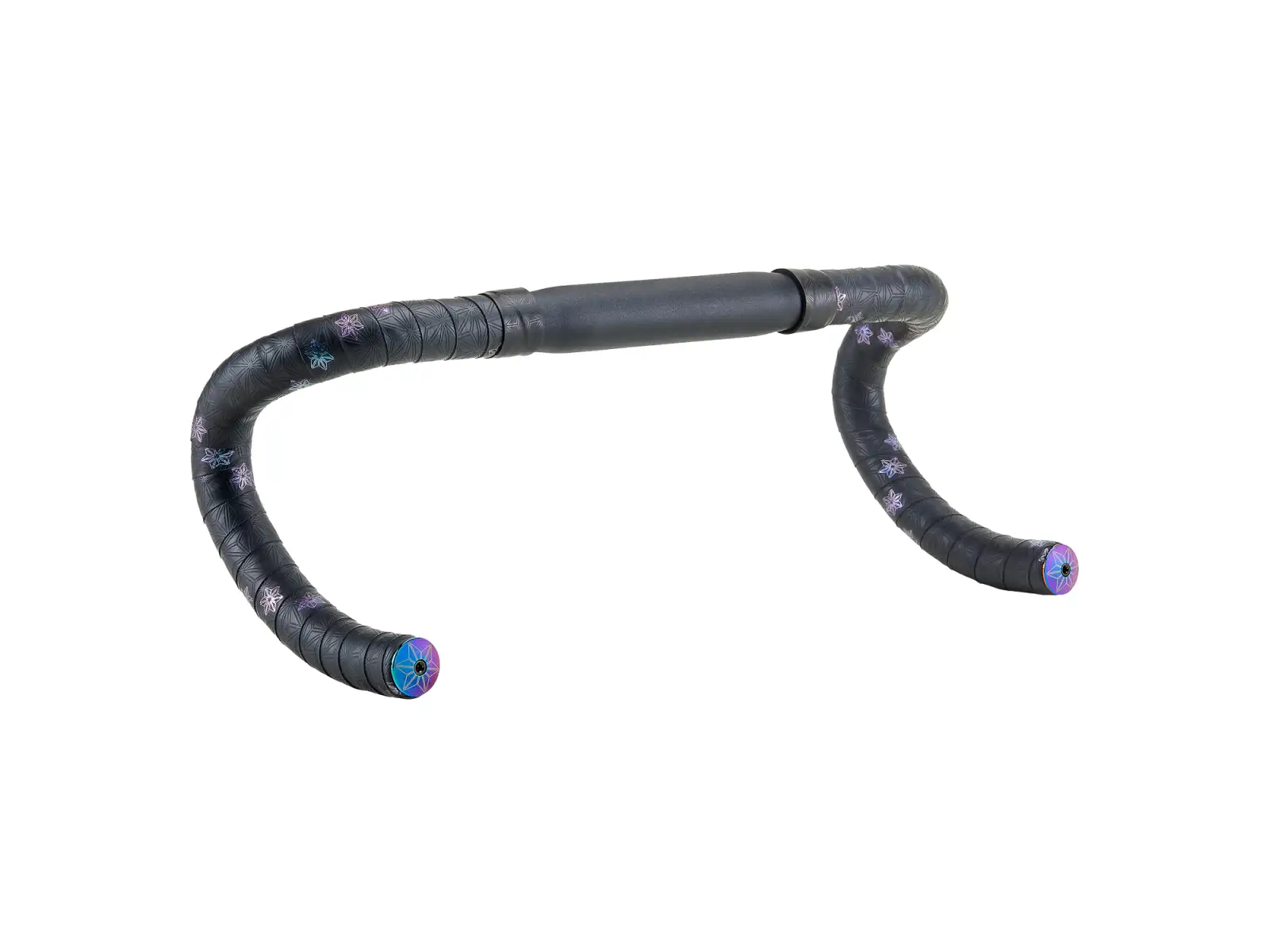 Supacaz Super Sticky Kush Galaxy owijki Oil Slick/Oil Slick Plugz