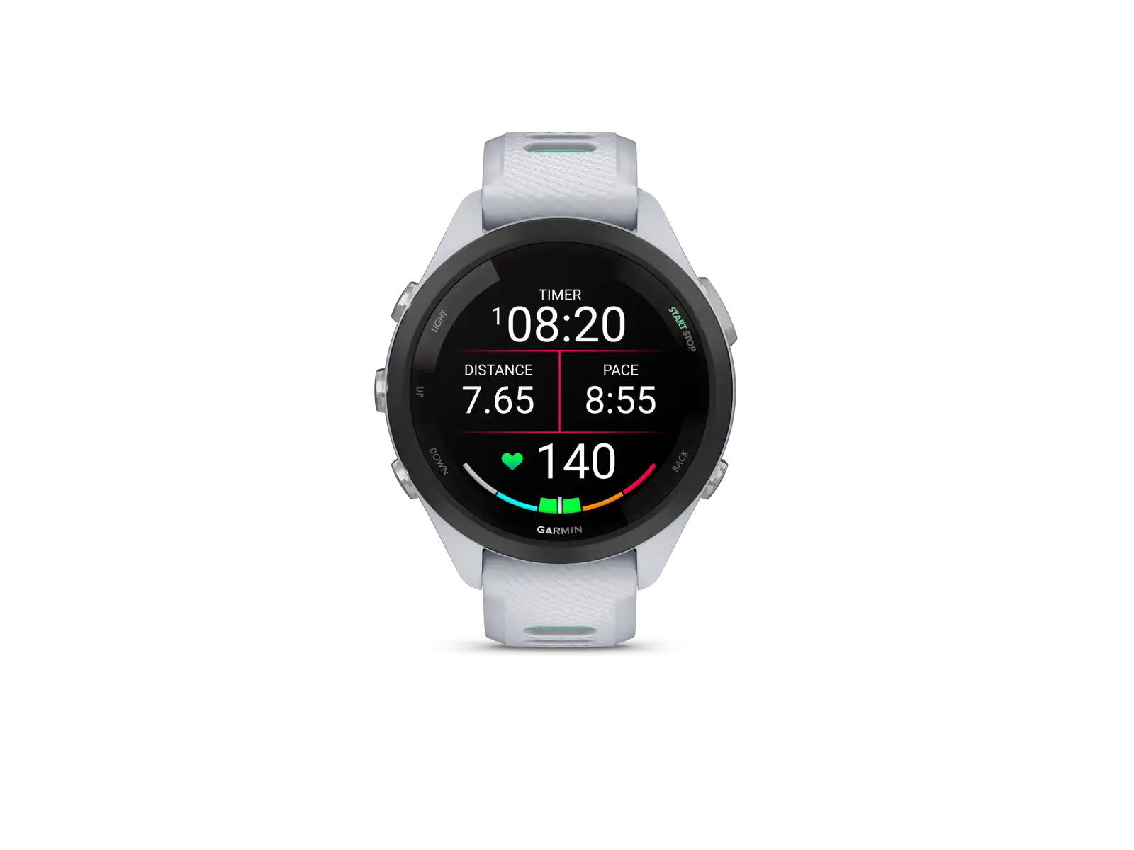 Garmin Forerunner 265S smartwatch Whitestone