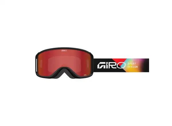 Giro Sagen gogle narciarskie Black Angles/Amber Scarlet/Yellow (2szyby)