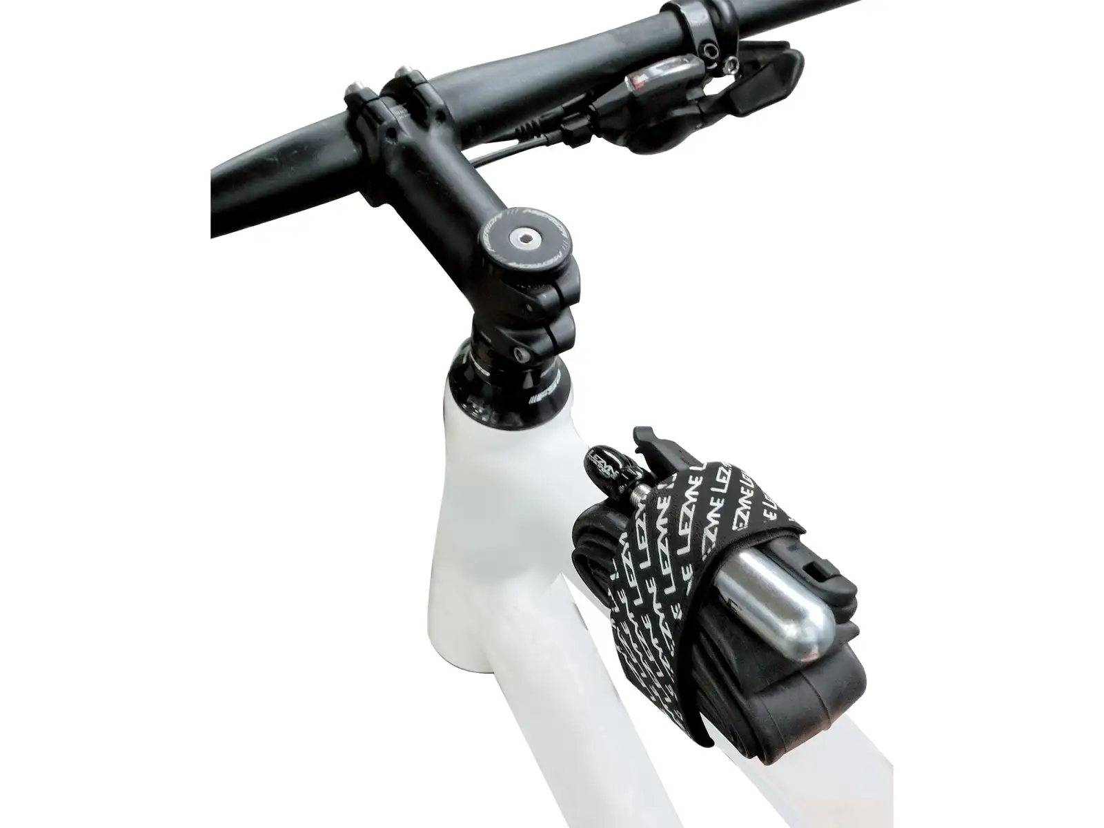 Lezyne Universal Strap pasek black/white logo