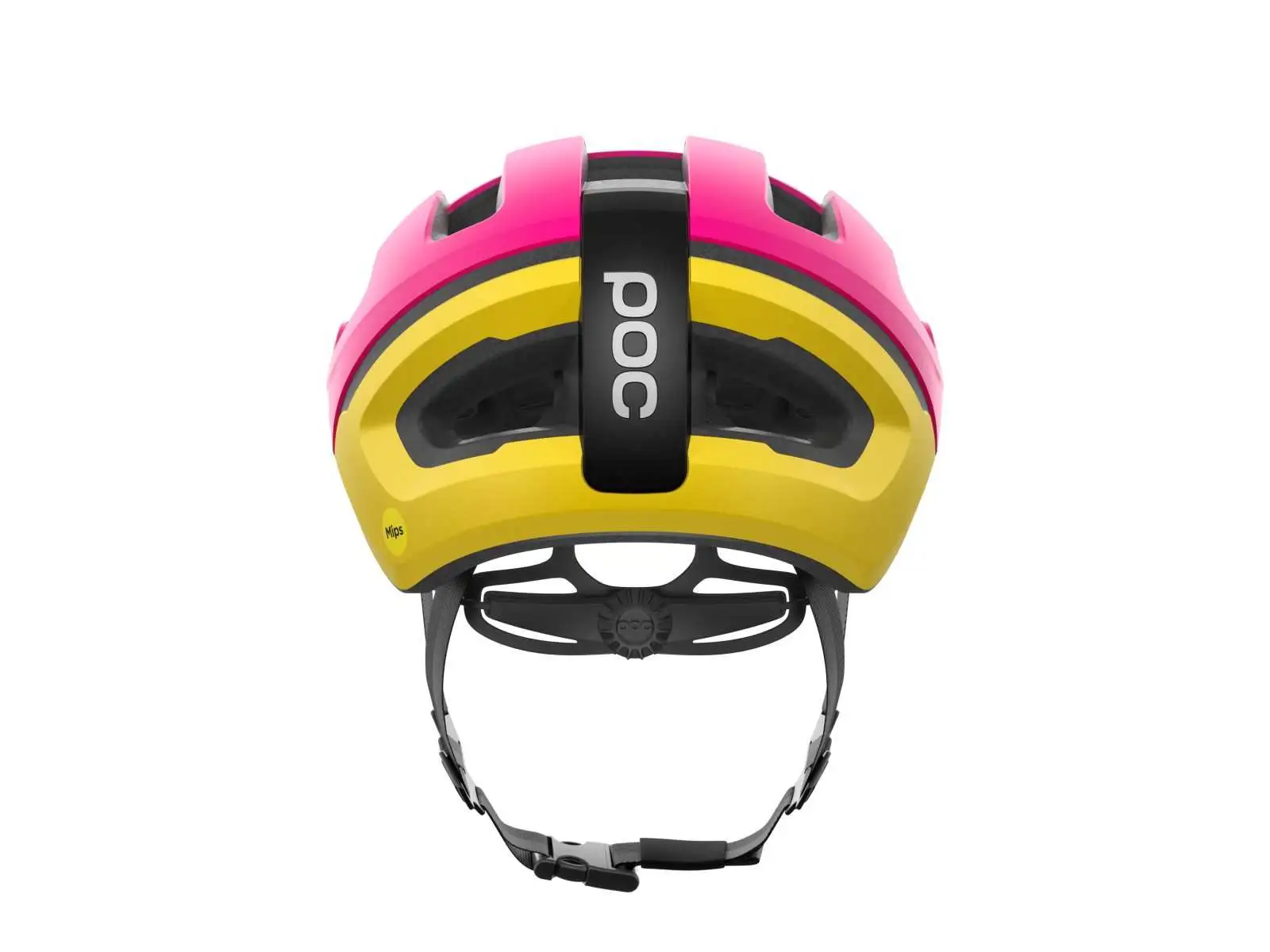 POC Omne Air MIPS kask Rhos Red Matt/Citrine Yellow Matt