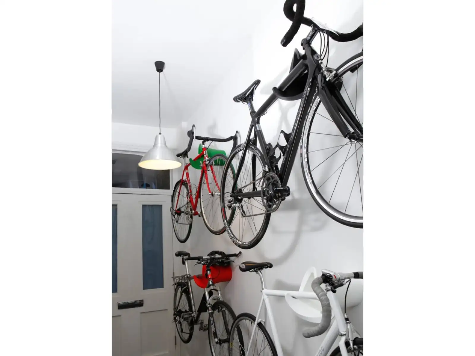 Cycloc Solo uchwyt roweru na ścianę żółty