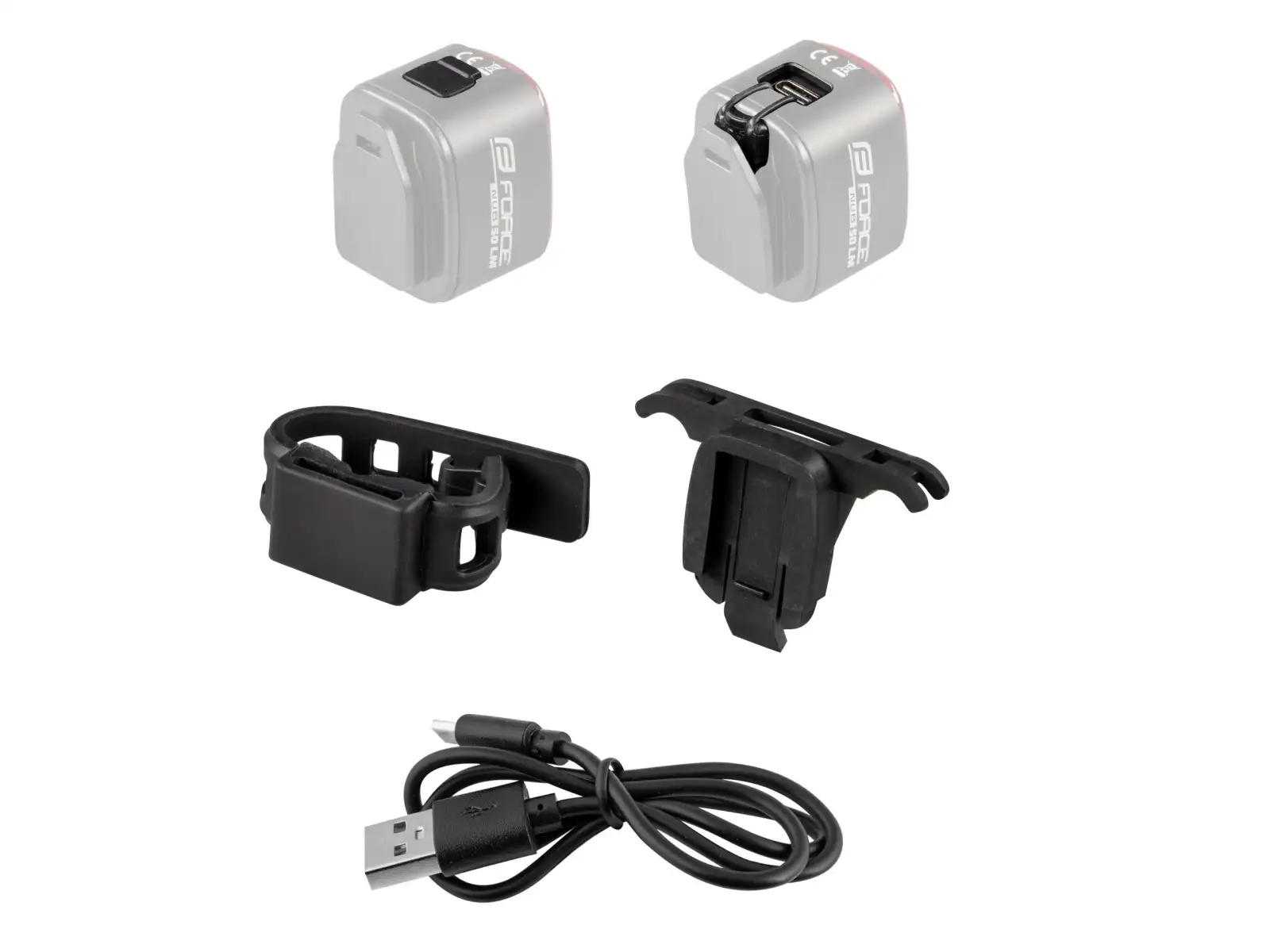 Force Flea 1 LED tylnia lampka USB