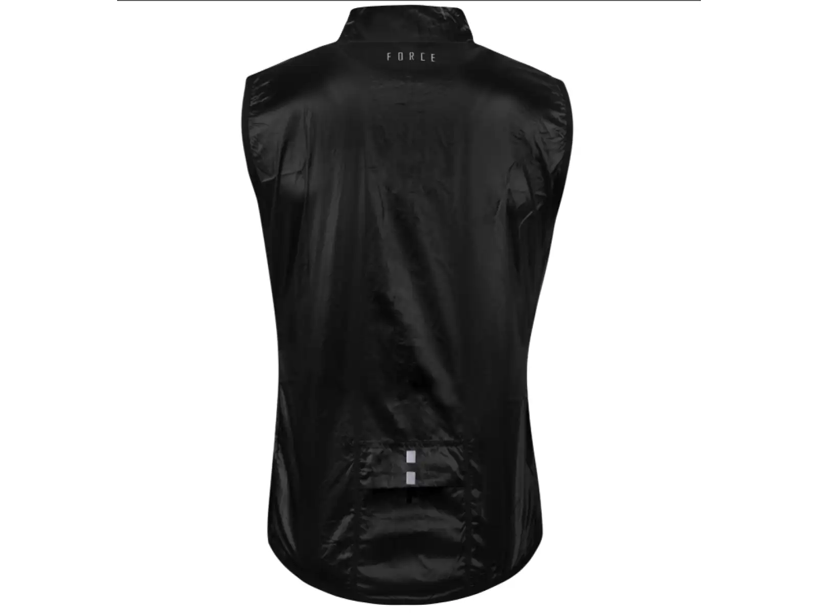 Force Windpro nieprzewiewna kamizelka unisex czarna