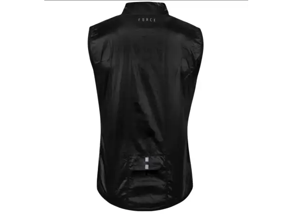 Force Windpro nieprzewiewna kamizelka unisex czarna
