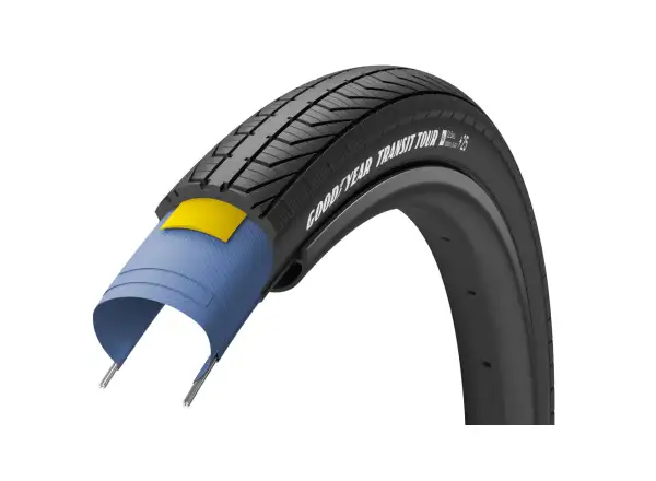 Goodyear Transit Tour S1 50-622 trekkingowa opona drut Reflex