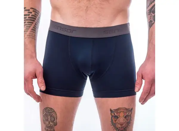 Sensor Coolmax Tech męskie bokserki Deep Blue