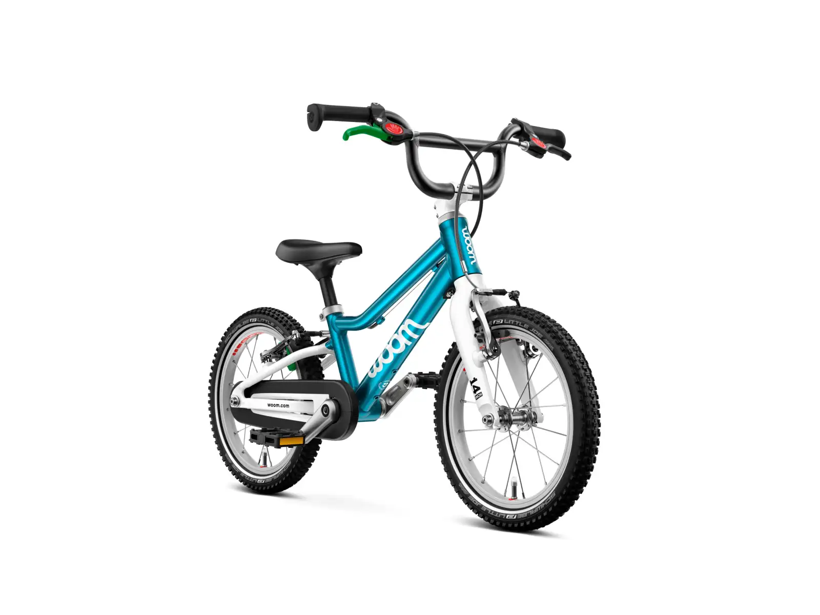 Woom GO 2 rower dziecięcy 14" Metallic Blue
