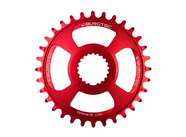 Burgtec Thick Thin DM Shimano tarcza 32 zęby czerwona