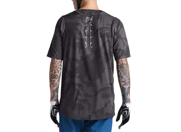 Troy Lee Designs Skyline męska koszulka z krótkim rękawem Shadow Camo Carbon