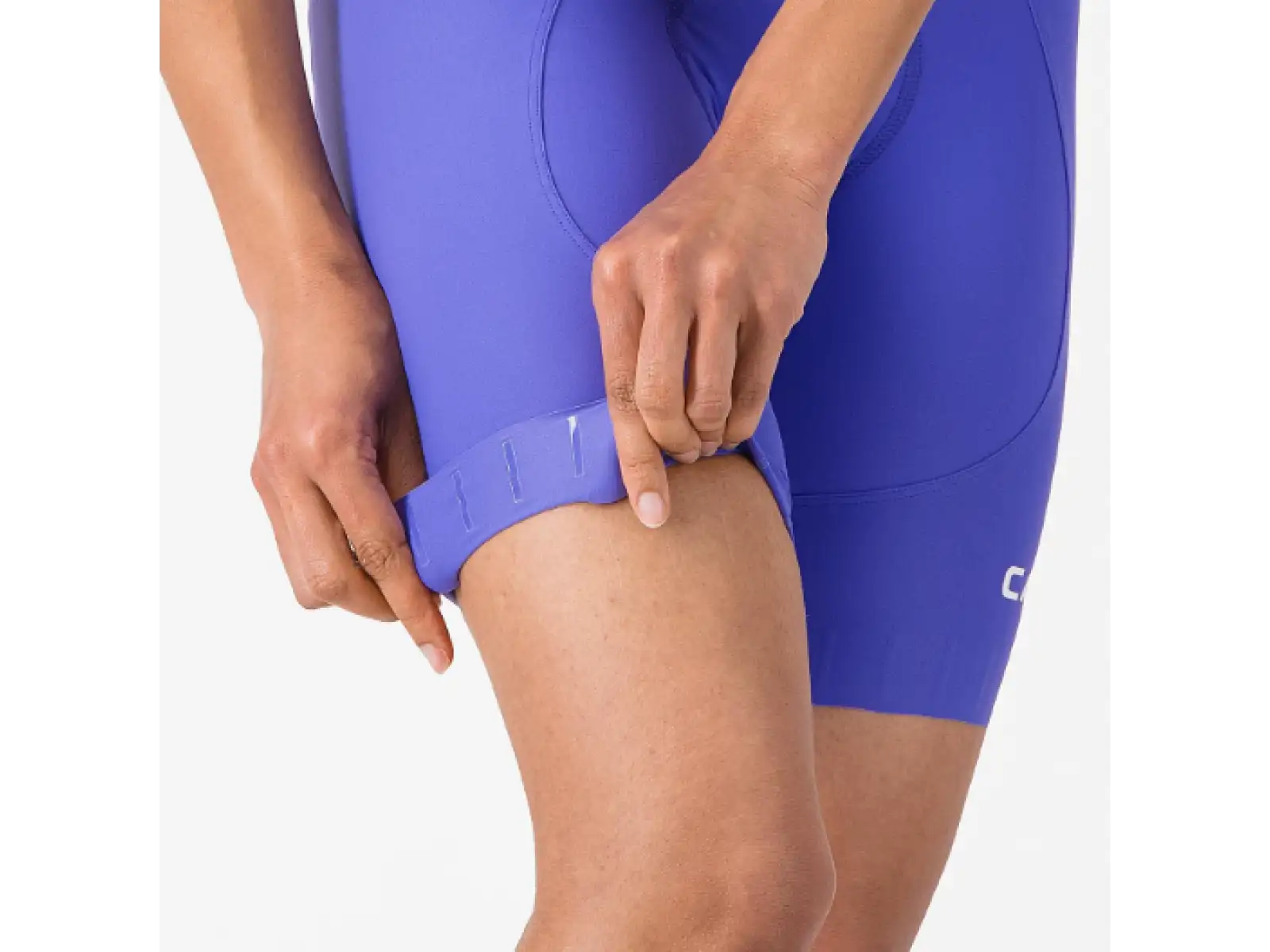Castelli Espresso 2 W damskie spodenki z wkładką i szelkami Ultraviolet