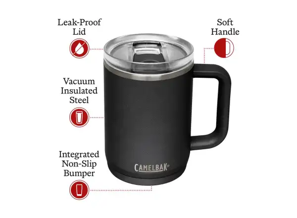 Camelbak Thrive Mug VSS kubek termiczny 0,5 l Black