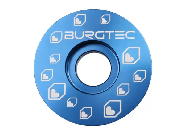 Burgtec Top Cap nakrętka steru niebieska