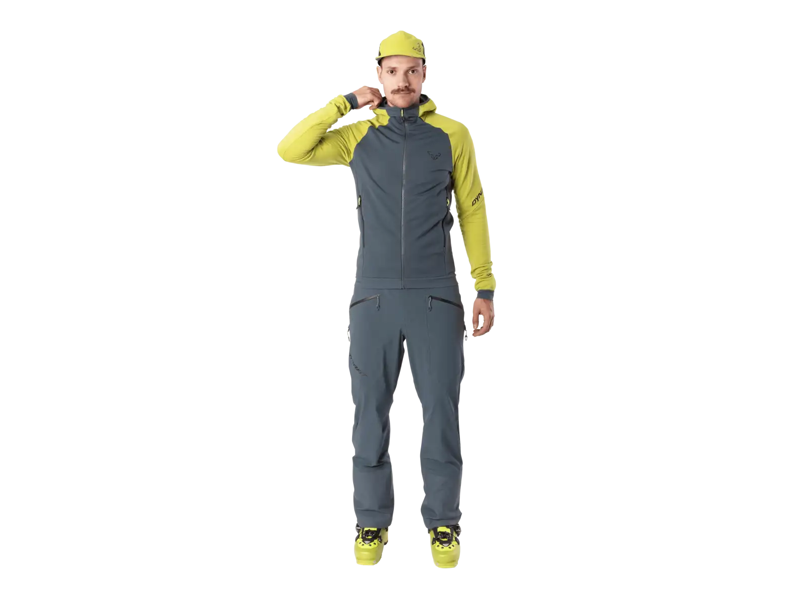Dynafit Radical Polartec Hooded męska kurtka Golden Lime/0720