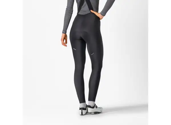 Castelli Espresso Bibtight damskie spodnie z szelkami i wkładką Black