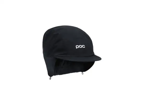 POC Fleece Cap zimowa czapka z klapkami Uranium Black