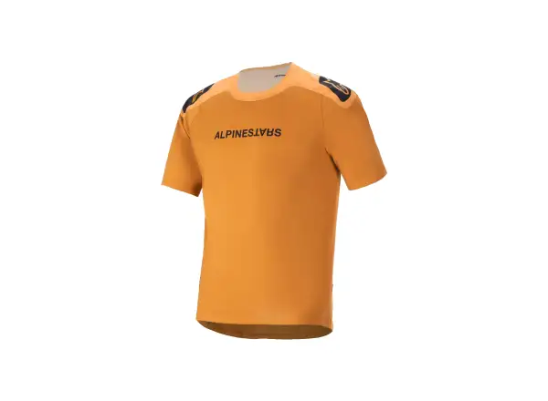 Alpinestars A-Aria Polartec Switch męska koszulka z krótkim rękawem Dark Gold