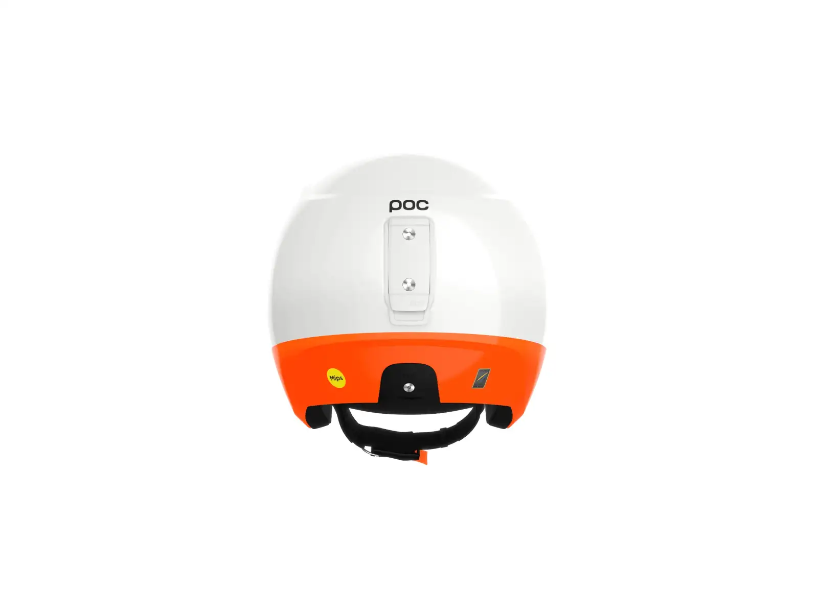 POC Skull Dura X MIPS kask narciarski Hydrogen White/Fluorescent Orange