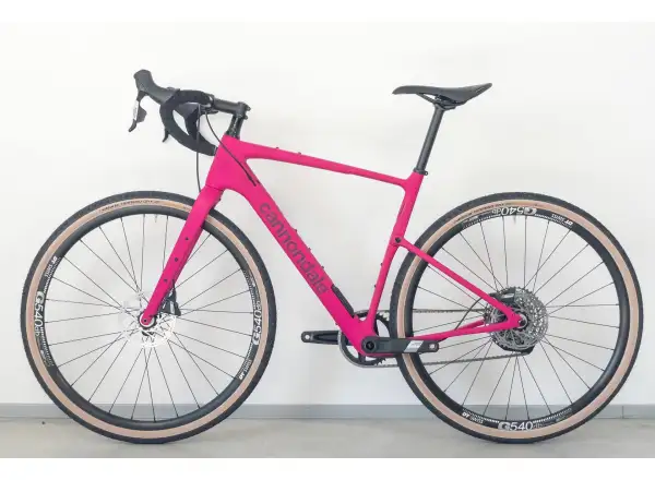 Cannondale Topstone Carbon Apex AXS gravel rower Orchid
