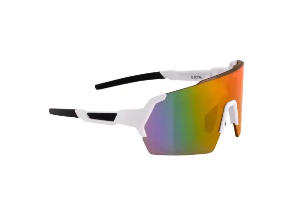 Force Electra okulary białe/czerwone revo szkło