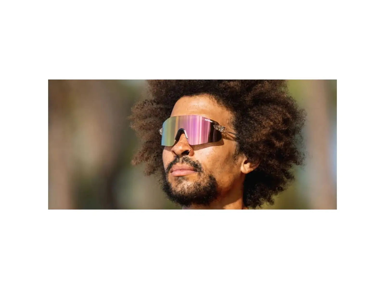 Tifosi Vogel SL sportowe okulary Crystal Clear/Pink Mirror