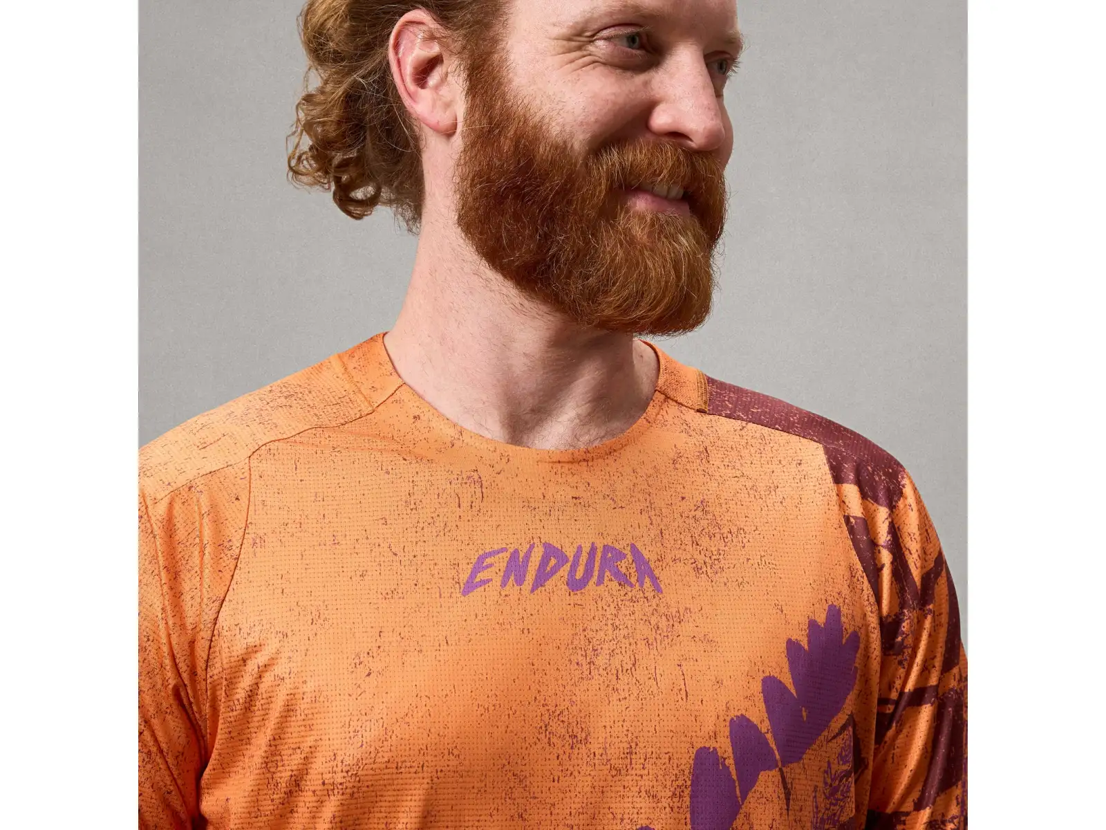 Endura Singletrack męska koszulka z krótkim rękawem Orange