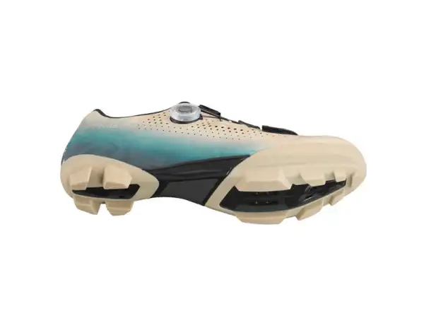 Shimano SH-RX600 gravel buty beżowa/niebieska