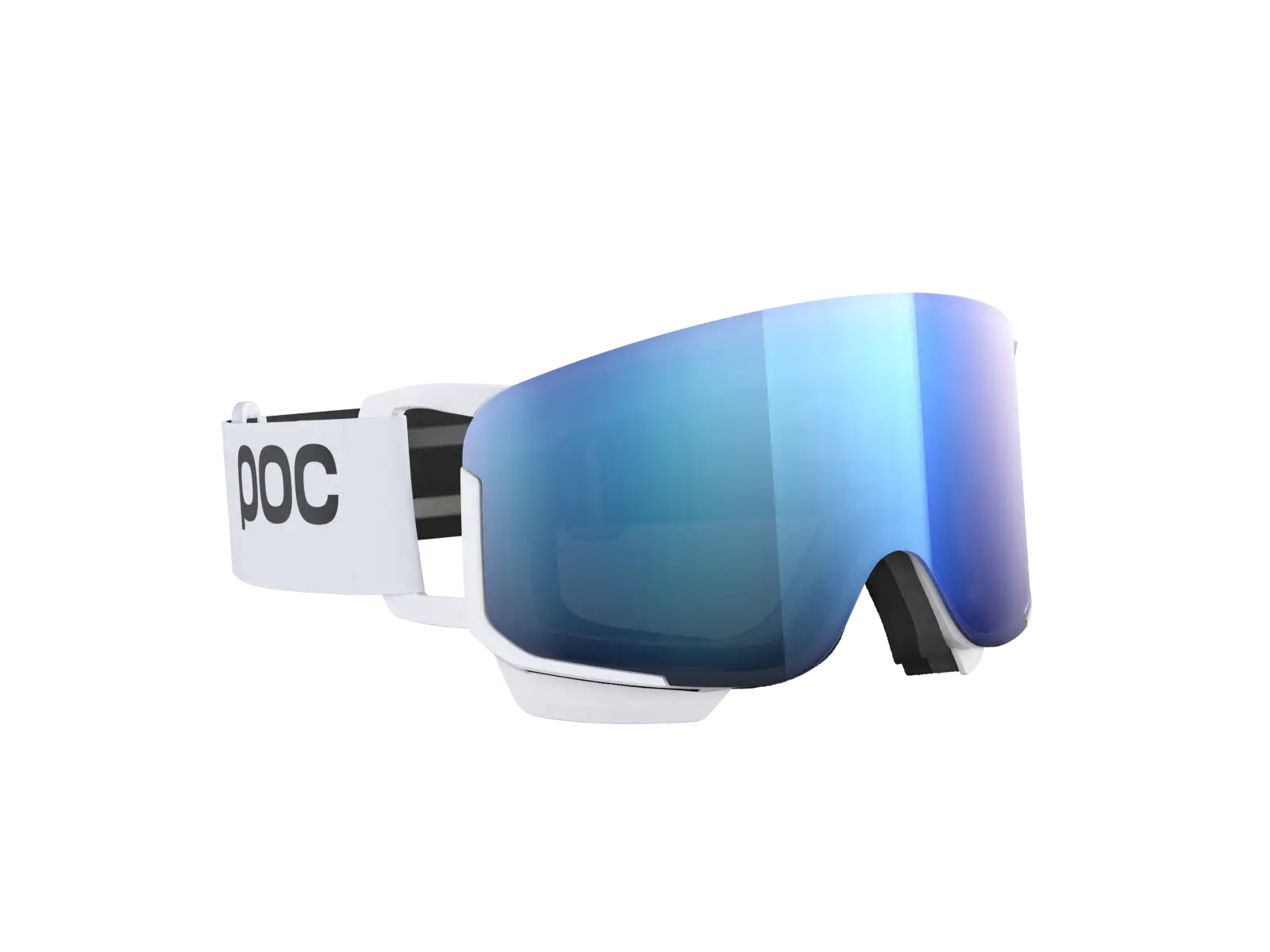 POC Nexal Mid gogle narciarskie Hydrogen White/Partly Sunny Blue