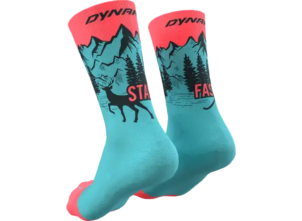 Dynafit Stay Fast sportowe skarpety Marine Blue