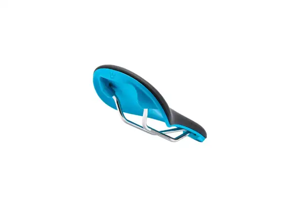 Peatys Monarch siodło TI-MX Rail / Nylon Base Turquoise