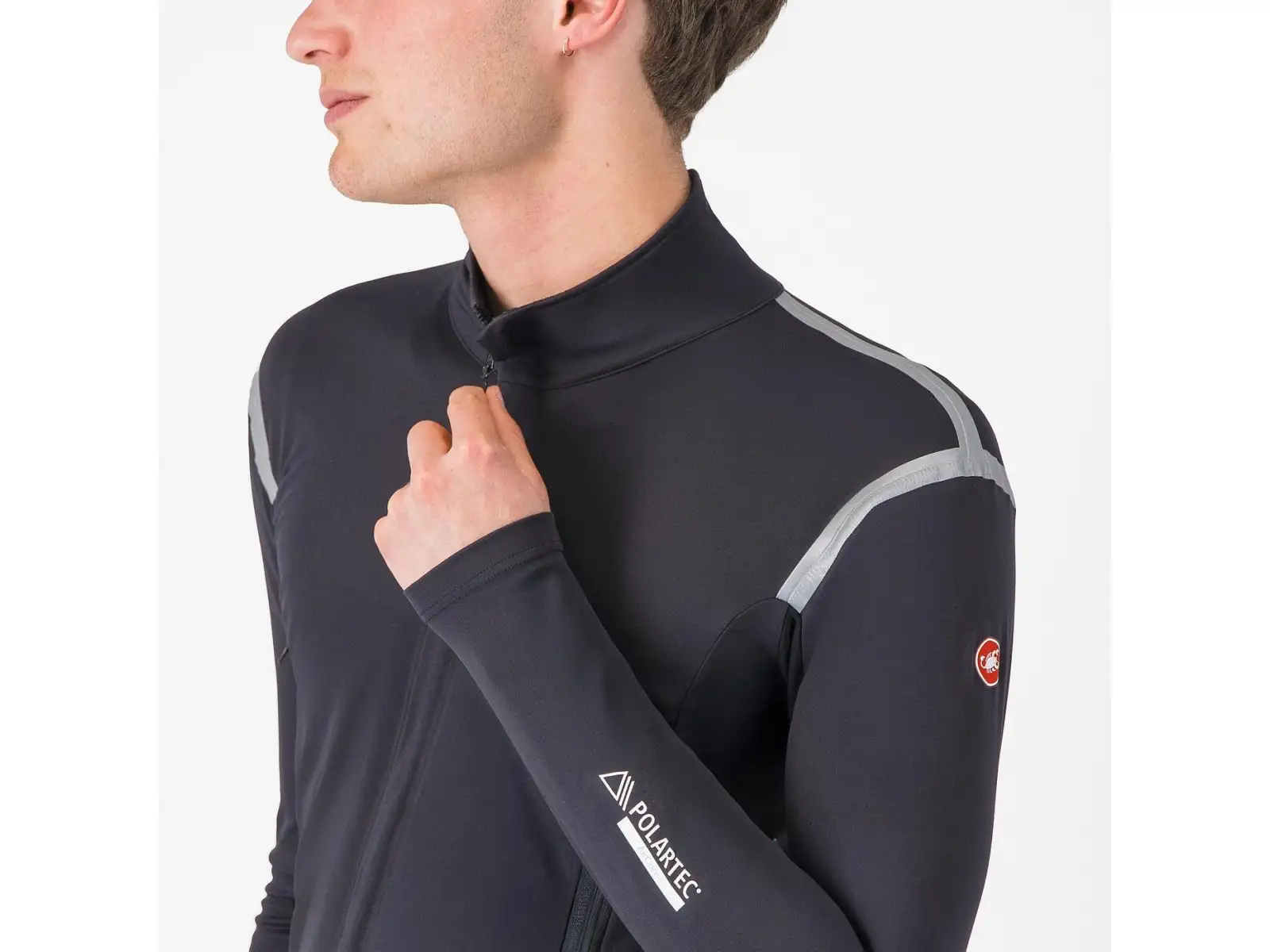 Castelli Perfetto RoS 3 Jacket męska kurtka Light Black/Silver Reflex