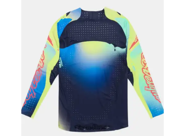 Troy Lee Designs Sprint Ultra Drip męska koszulka z długim rękawem Glo Yellow