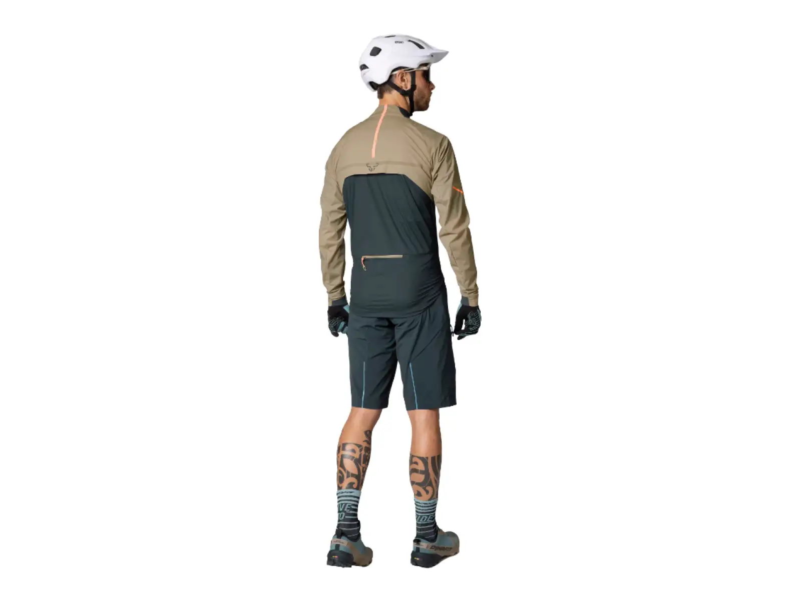 Dynafit Ride Wind męska kurtka rowerowa Rock Khaki