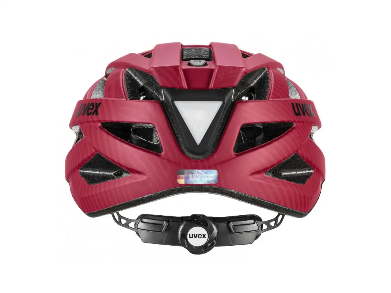 Uvex City I-VO kask Ruby Red Matt