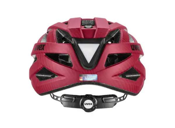 Uvex City I-VO kask Ruby Red Matt