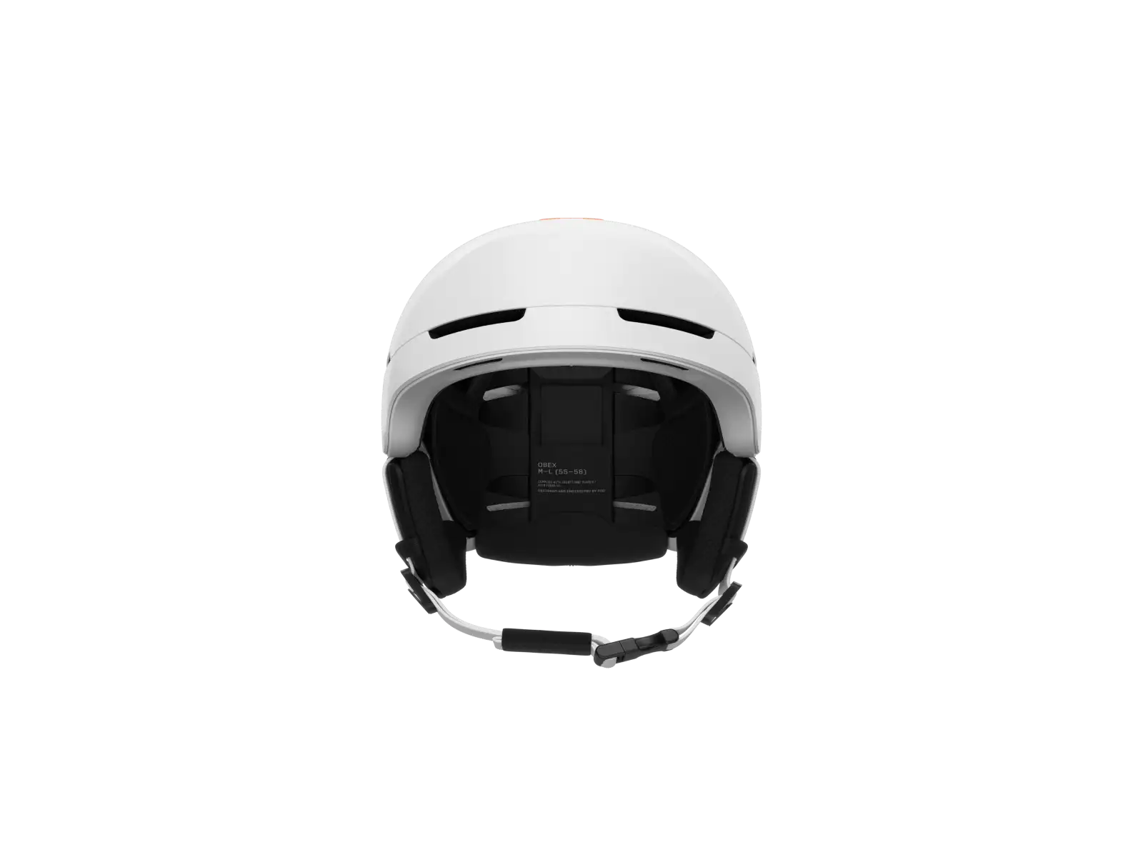 POC Obex Connect kask narciarski Hydrogen White/Fluorescent Orange AVIP