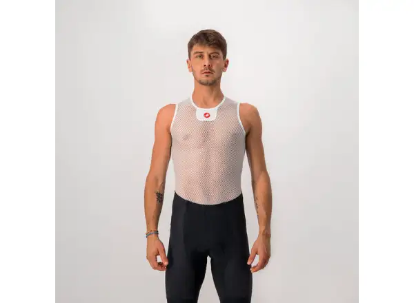 Castelli Core Mesh 3 męska funkcjonalna koszulka bez rękawów White