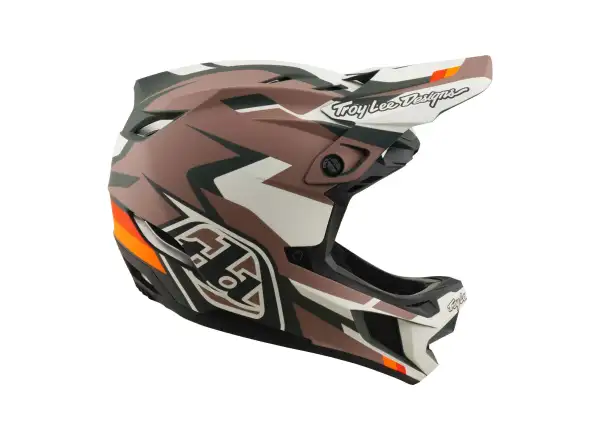 Troy Lee Designs D4 Polyacrylite MIPS kask Roamer Clay