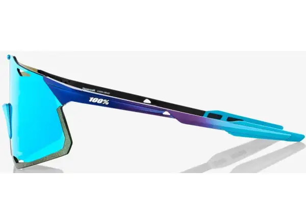100% Hypercraft okulary Matte Metallic Into the Fade/Blue Topaz Multilayer Mirror