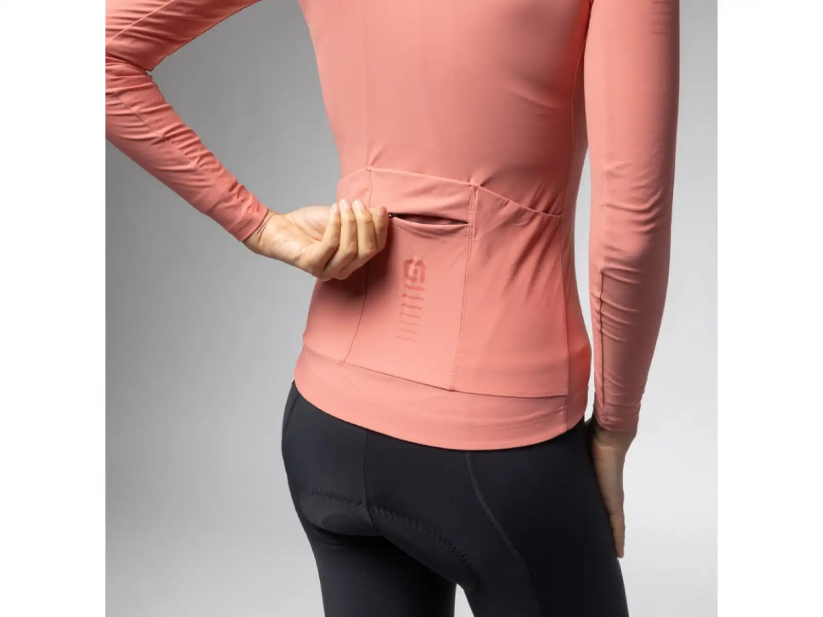 Alé R-EV1 Warm Race 2.0 damski ocieplany dres długi rękaw Baroque Rose