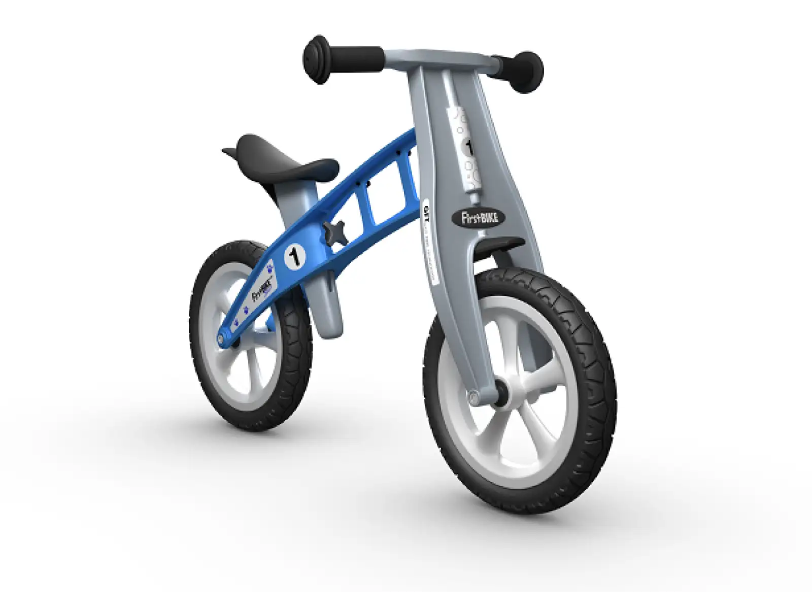 First Bike BASIC LIGHT BLUE rowerek biegowy dla dzieci bez hamulca
