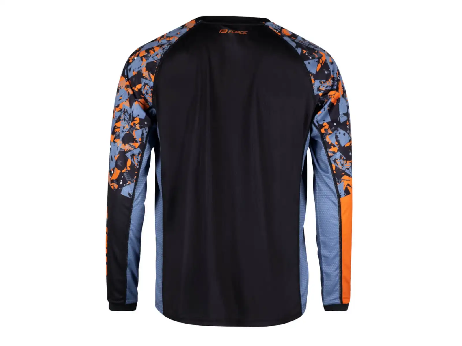 Force Reckless unisex dres długi rękaw czarna/pomarańczowa