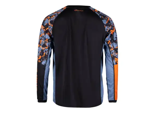 Force Reckless unisex dres długi rękaw czarna/pomarańczowa
