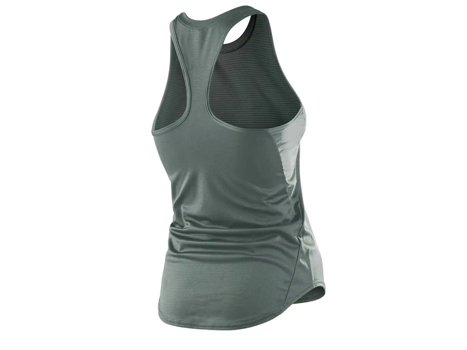 Troy Lee Designs Luxe damska koszulka bez rękawów Solid steel green