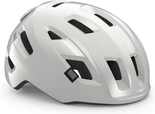 MET E-Mob kask rowerowy White